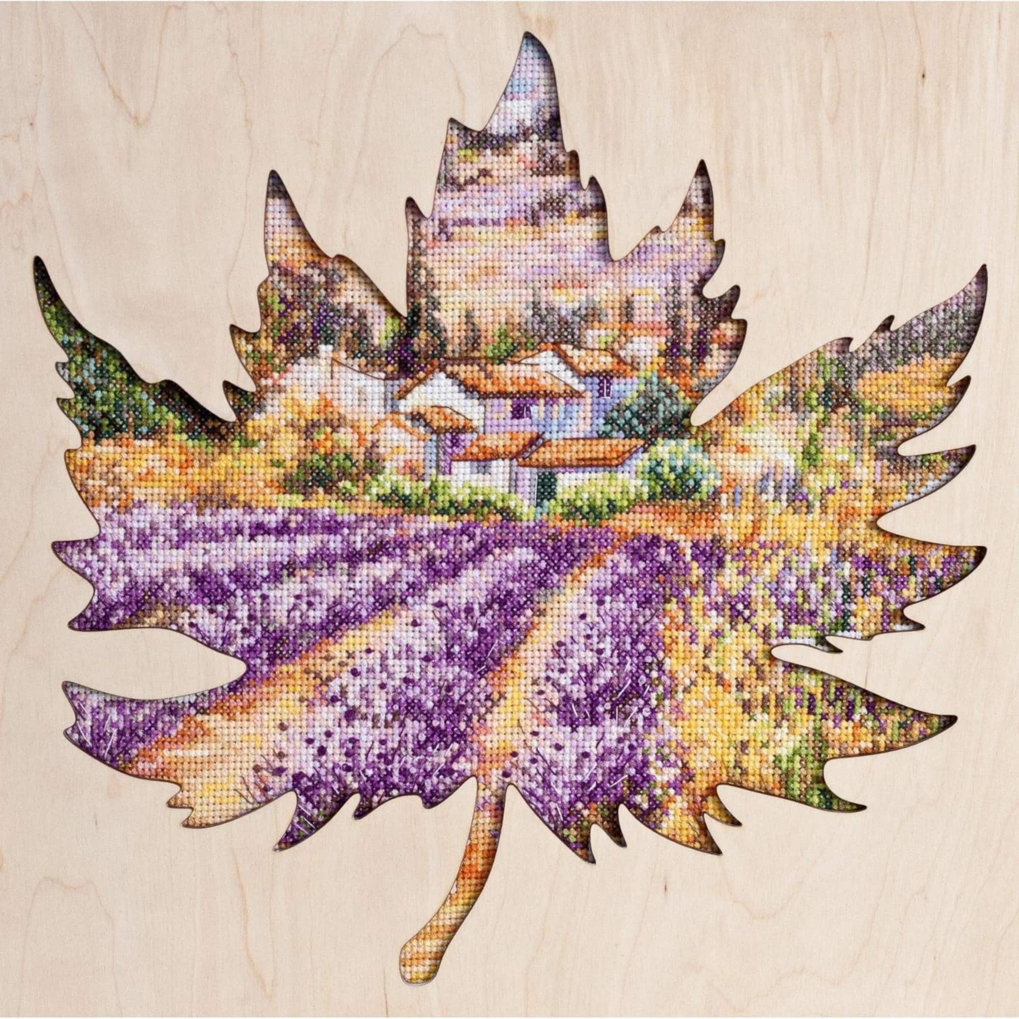 Abris Art Lavender Fields Cross Stitch Kit